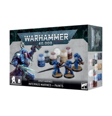 Space Marines Infernus Marines and Paint Set (SL: 6)